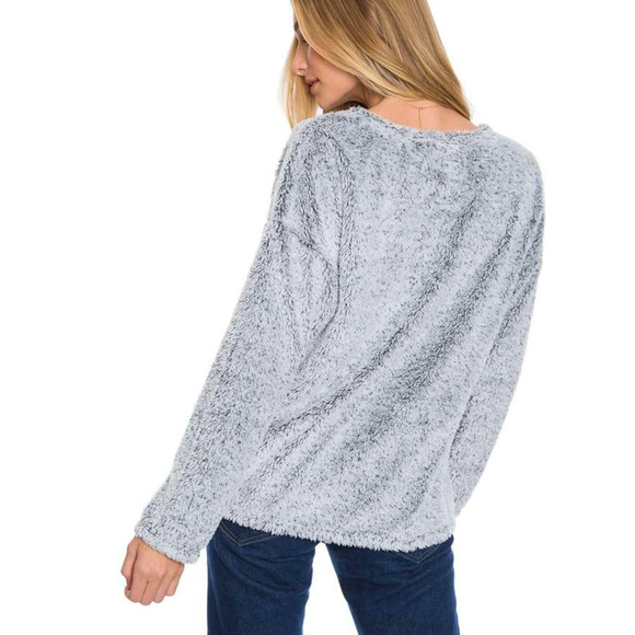 Dylan faux fur crew neck size xsmall - Picture 3 of 7